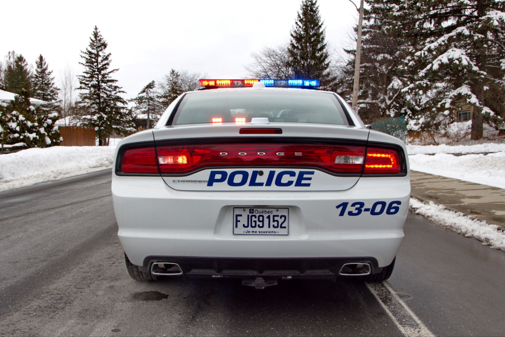 Arrestation pour introduction par effraction dans une résidence de St-Aimé