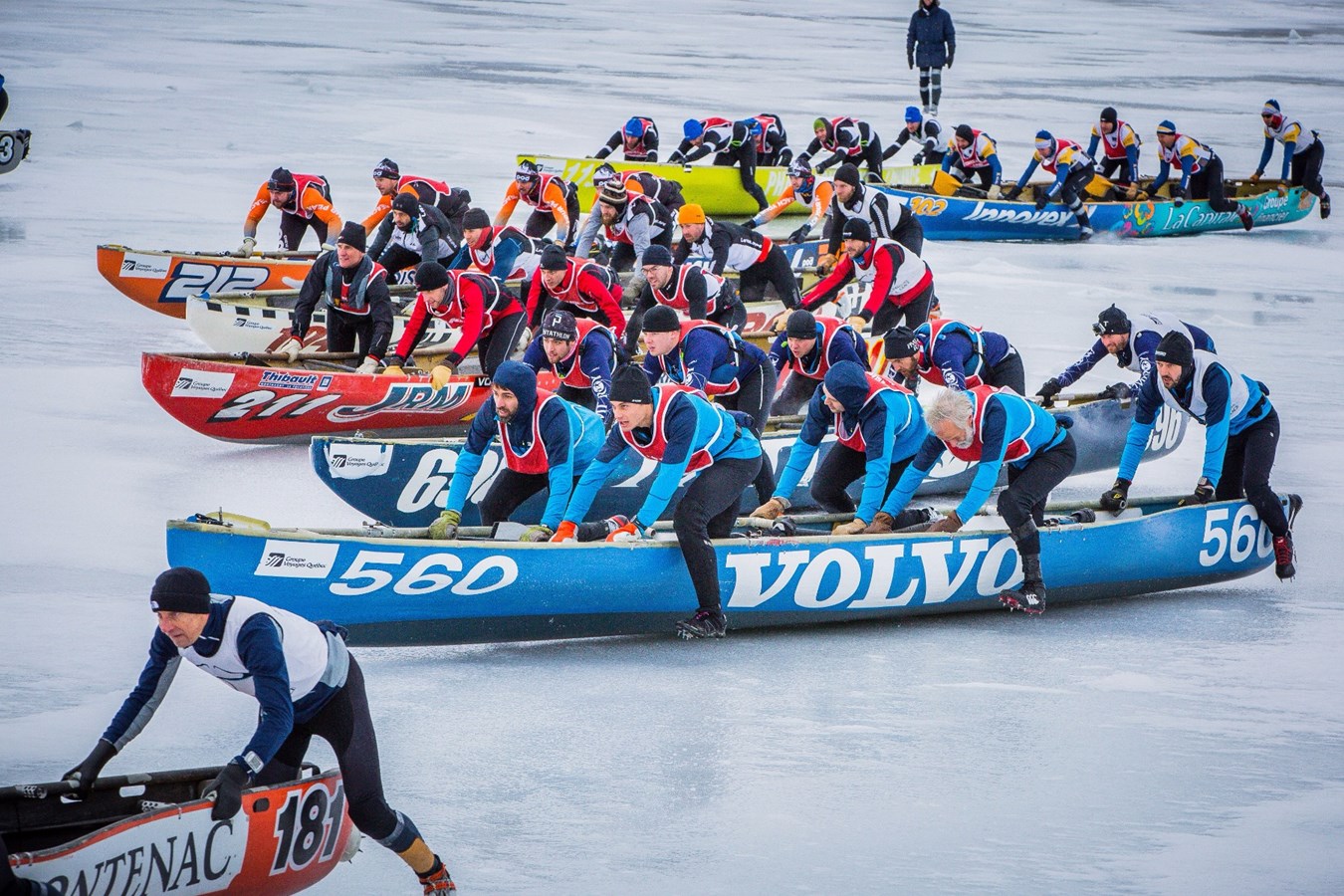 Une équipe soreloise pour la 3e édition de la course de canot à glace Sorel-Tracy