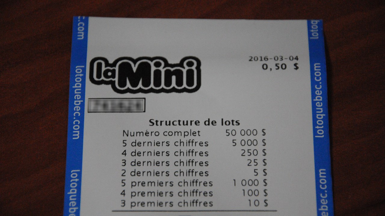 Loto-Québec n'offrira la Mini que sur le terminal