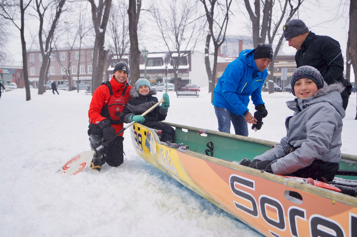 Un grand intérêt pour le canot à glace à Sorel-Tracy
