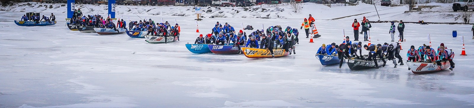 Course de canot à glace de Sorel-Tracy: Un site réaménagé et une équipe locale à encourager !