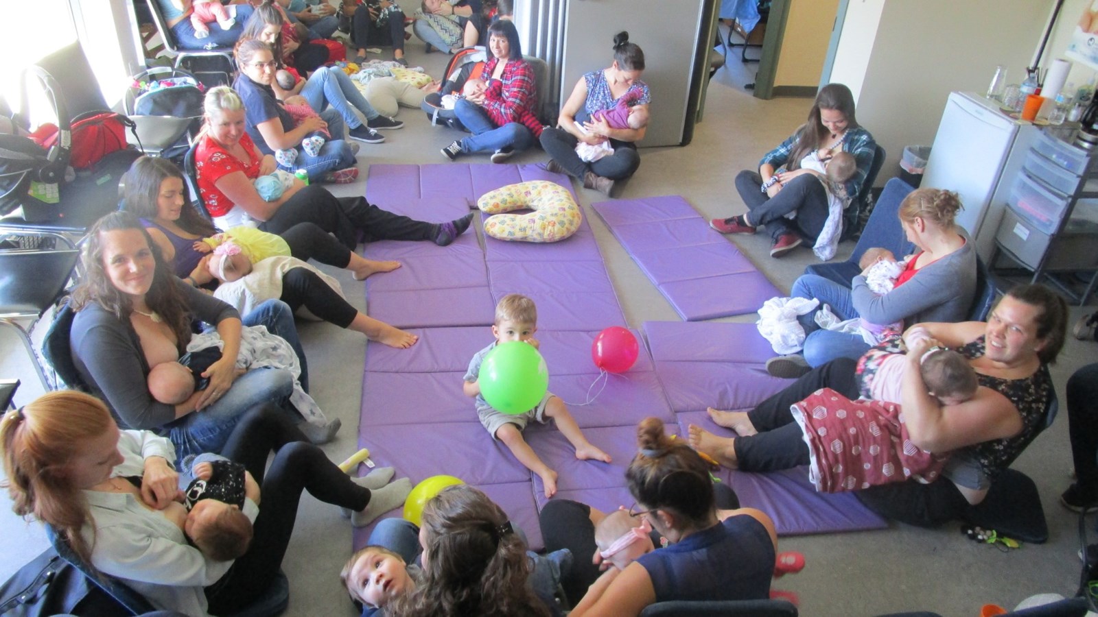 Mamans de Sorel-Tracy: soyez du défi allaitement 2018