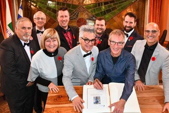 Sorel-Tracy rend hommage à Daniel Lequin pour son 100e marathon