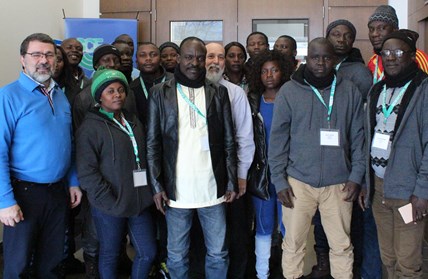 Des producteurs africains et haïtiens en visite en Montérégie pour un échange agricole