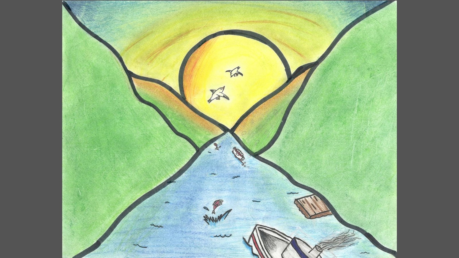 Dessin d'Orléane Morissette, 12 ans