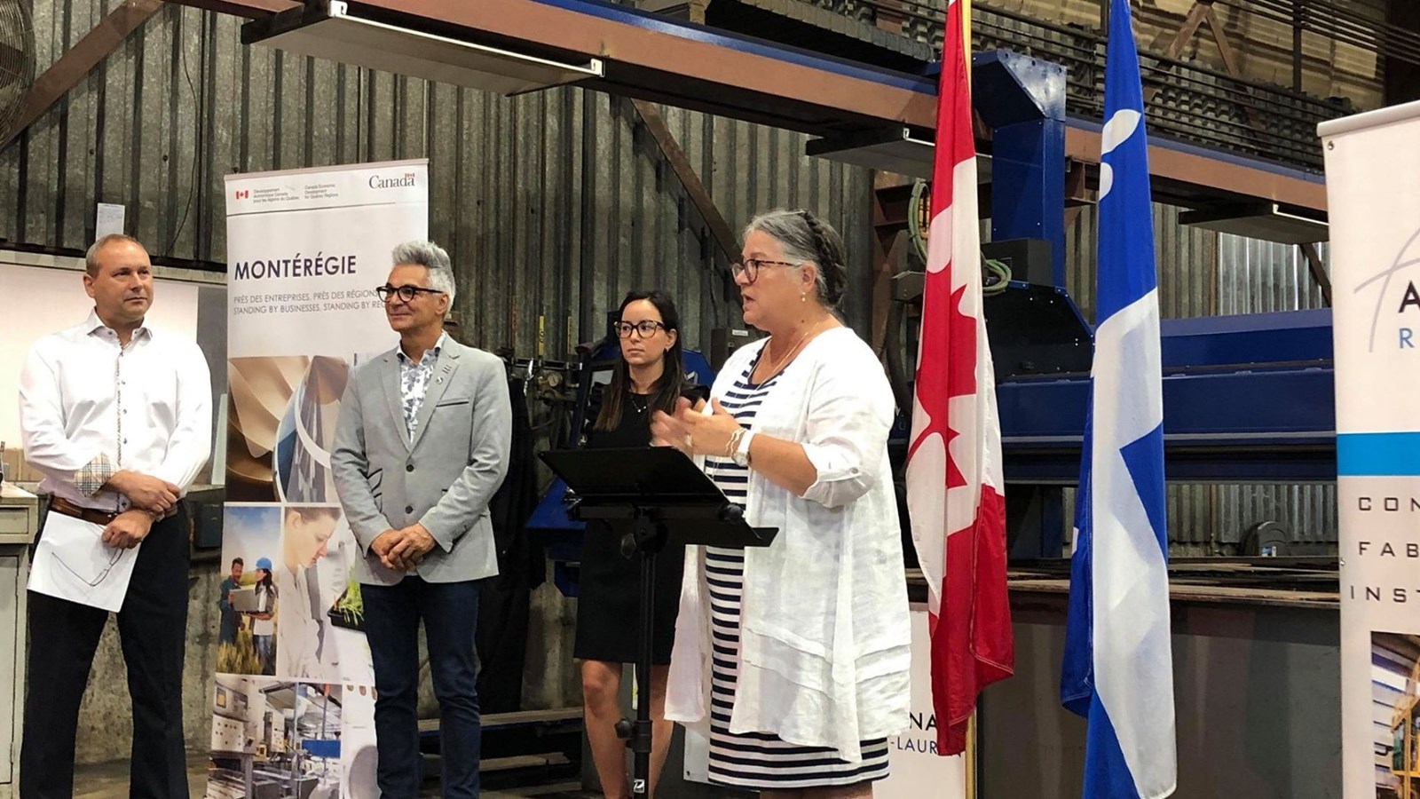 650 000$ du gouvernement du Canada aux projets innovants du Groupe P.N.F. et des Aciers Richelieu