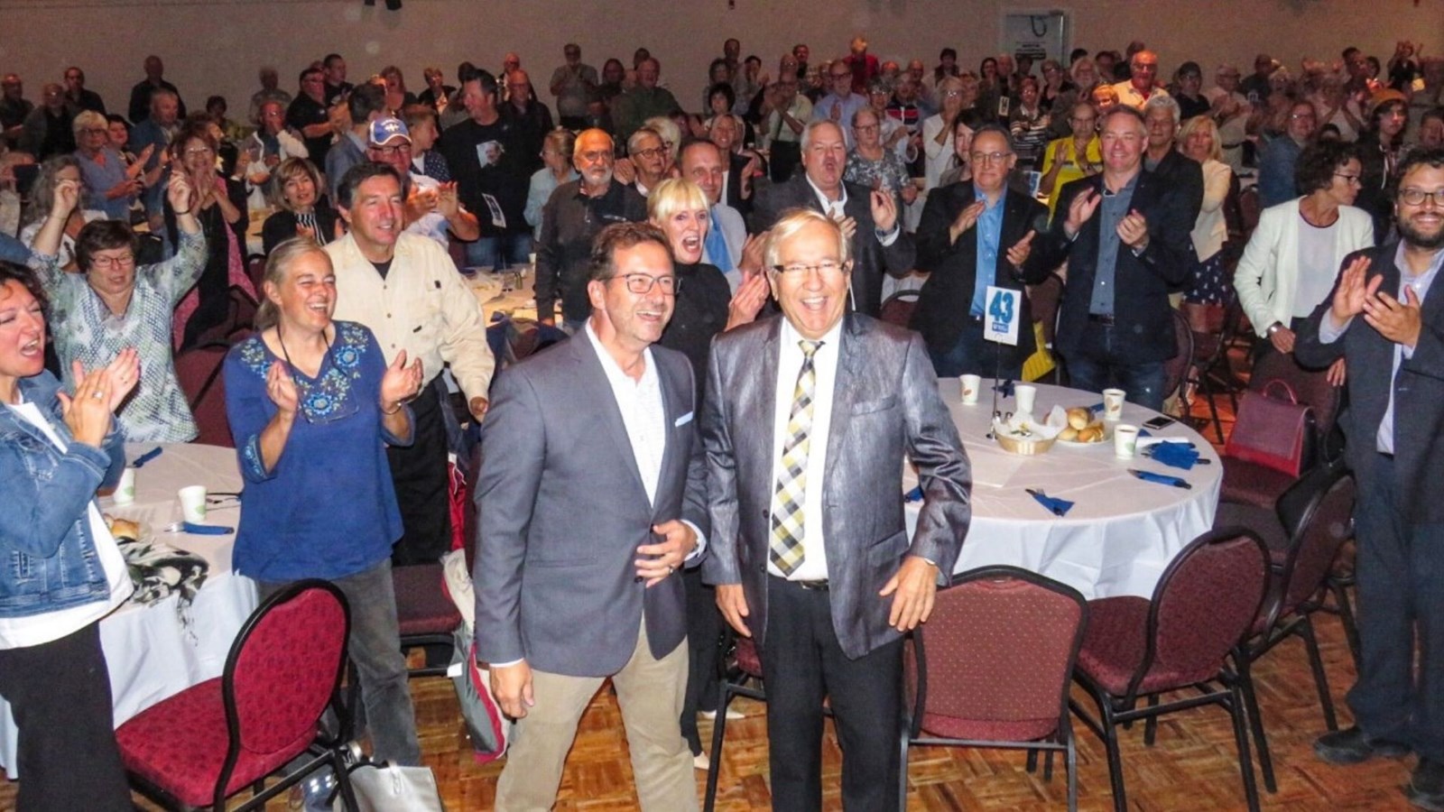 Plus de 500 personnes au lancement de campagne de Louis Plamondon