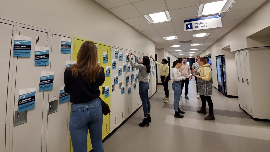Les étudiants mobilisés pour l'aide financière aux études