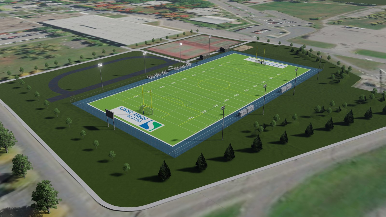 Un complexe aquatique et un terrain synthétique extérieur: Sorel-Tracy ajuste son tir
