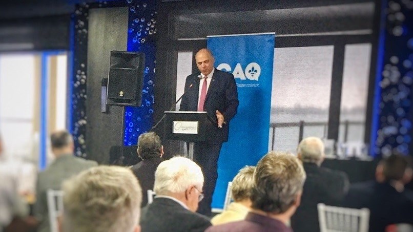 Le ministre Pierre Fitzgibbon à Sorel-Tracy pour échanger sur l'avenir économique