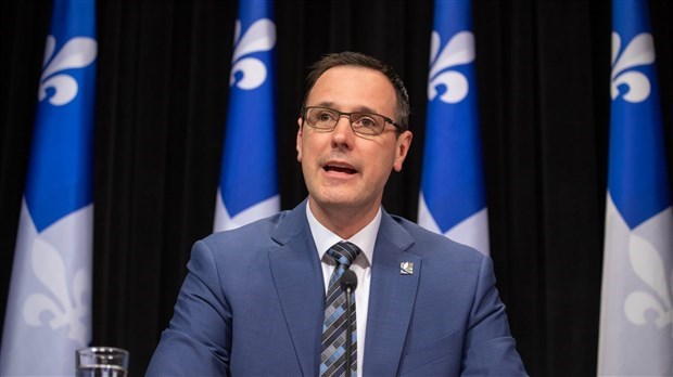 Le ministre de l'Éducation, Jean-François Roberge.