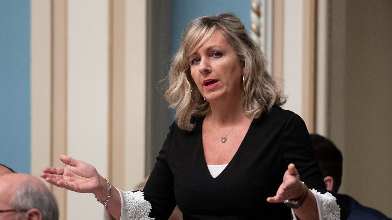 La ministre des Affaires municipales et de l’Habitation, Andrée Laforest