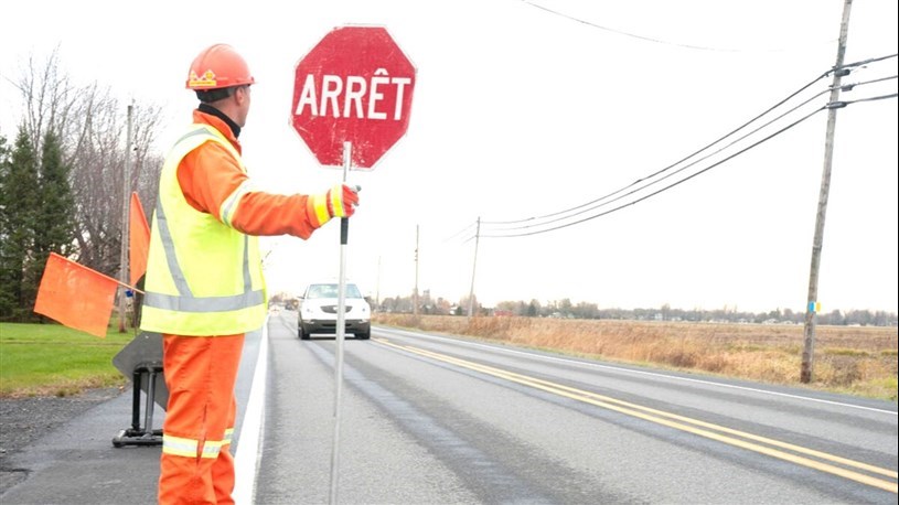 Les policiers augmentent leur surveillance sur les chantiers routiers