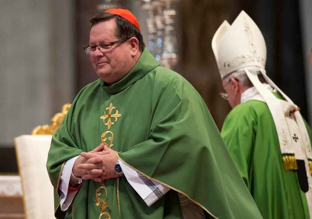 Alerte: le cardinal Lacroix est blanchi après l'enquête commandée par la pape