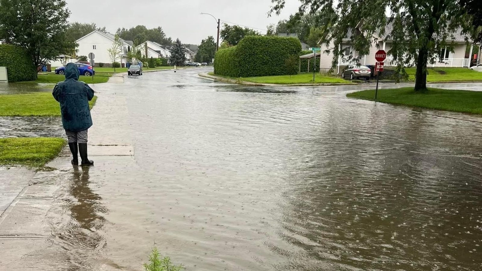 Sorel-Tracy n'a pas été épargnée par les pluies diluviennes