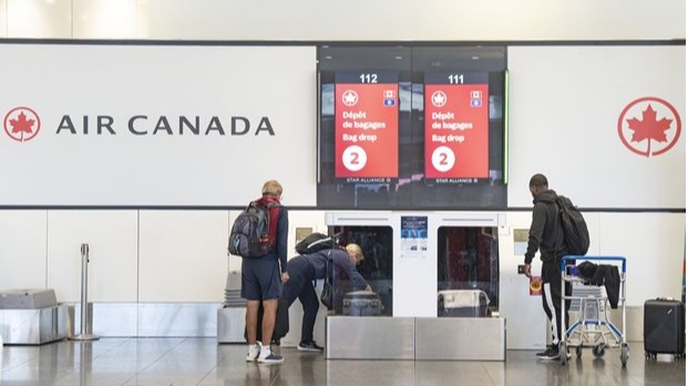 La plupart des vols intérieurs et vers les États-Unis d'Air Canada devraient décoller