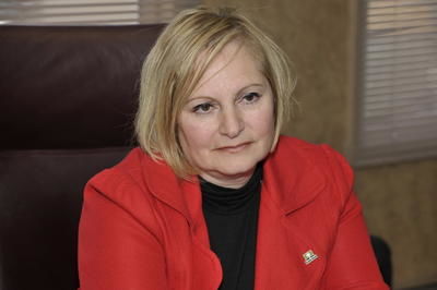 La mairesse de Boisbriand, Marlene Cordato, avoue n avoir rien à se reprocher. Crédit: Sylvie Bélanger