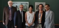 Robert Dean, président du CSSS Thérèse-De Blainville, Marc Fortin, le président-directeur général de l Agence de la santé et des services sociaux des Laurentides, Marie-Claude Auger, médecin responsable du GMF de Sainte-Anne-des-Plaines, Michel Hébert, directeur planification et organisation des services CSSS Thérèse-De Blainville et Vincent Auclair, député de Vimont, étaient tous très heureux d annoncer l arrivée d un GMF à Sainte-Anne-des-Plaines.