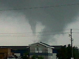 Possible tornade sur la Rive-Nord