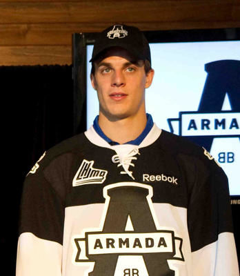 Raphaël Pouliot démontre beaucoup de fougue tant sur la glace que dans ses études.