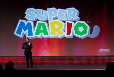 Le président de Nintendo, Satoru Iwata, annonce le lancement du jeu Mario Bros en 3D pour la Nintendo 3DS.