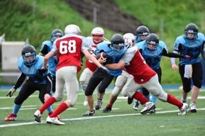(Photo collaboration spéciale)Les Titans et les Dragons pourraient se rencontrer en finale parce qu ils terminent respectivement premier et deuxième au classement.