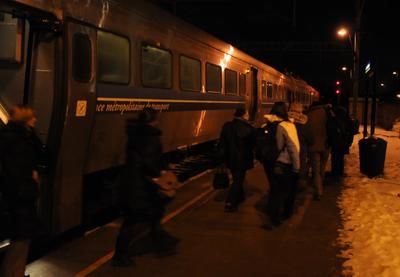 (Photo Christian Côté) La gare serait située à proximité de l'avenue des Grandes Tourelles, non loin du Centre d'excellence Sports Rousseau et du chemin de fer qui passe déjà à cet endroit.