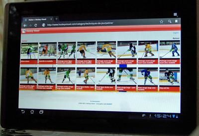 Le site web Hockeyvisuel.com dédié au perfectionnement du hockey est disponible en ligne depuis trois ans. Joueurs et entraîneurs peuvent le consulter afin de s'améliorer et progresser dans le sport.