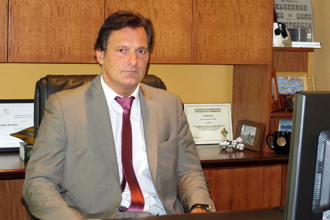 Sylvain Arsenault, candidat de l'opposition aux élections municipales de Rosemère qui auront lieu en décembre.