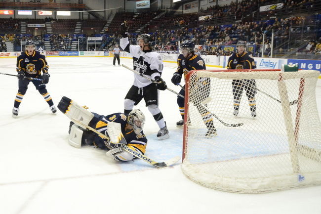 Marc-Olivier Roy a marqué deux buts dans la victoire de 7 à 1 aux dépens des Cataractes de Shawinigan. 