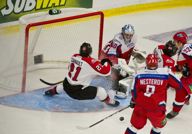 Le gardien russe, Andrei Vasilevski, a été magistral devant son filet en multipliant les arrêts clés. Il a bloqué 31 des 33 tirs de la formation de la LHJMQ.