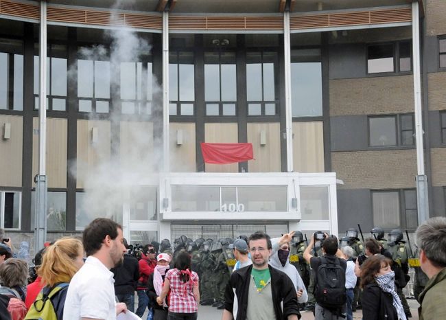 Les étudiants du Collège Lionel-Groulx ont été en grève du 29 février jusqu’au moment où la loi 78 a été adoptée, le 18 mai.