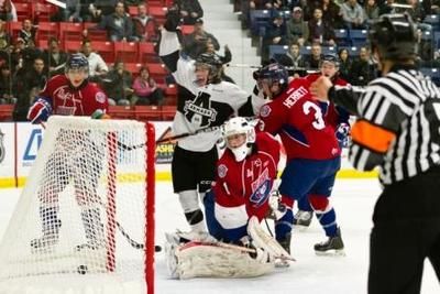 (Photo Écho de la Rive-Nord/Samuel Lafontaine)Marc-Olivier Roy a connu une excellente soirée de travail.