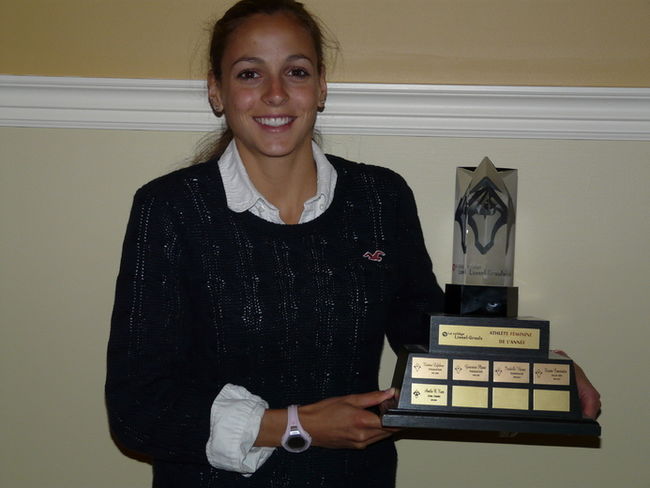 Amélie B. Kretz a connu tout une année en cross-country.