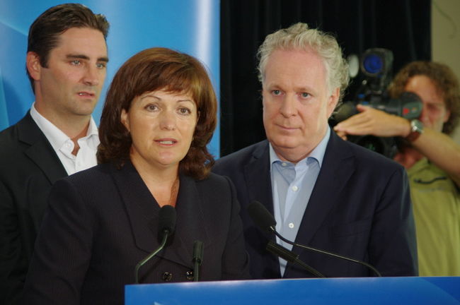 La candidate du Parti libéral du Québec dans Groulx, Linda Lapointe