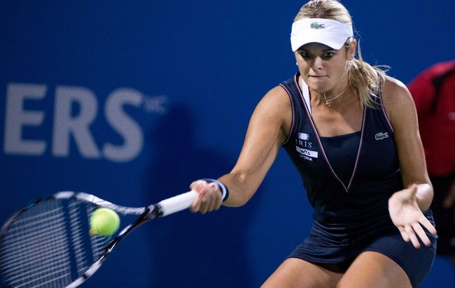 La Blainvilloise, Aleksandra Wozniak, a remporté son match de premier tour à la Coupe Rogers mardi soir.