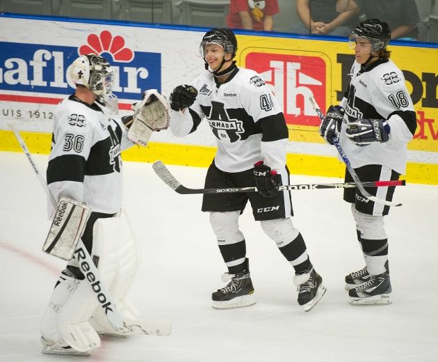 L’Armada a gagné 7-5 à son premier match préparatoire face aux Olympiques de Gatineau.