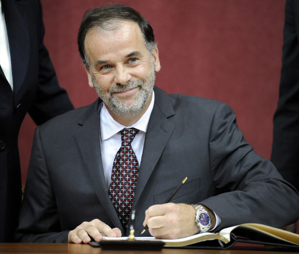 Le ministre de l'Enseignement supérieur, Pierre Duchesne