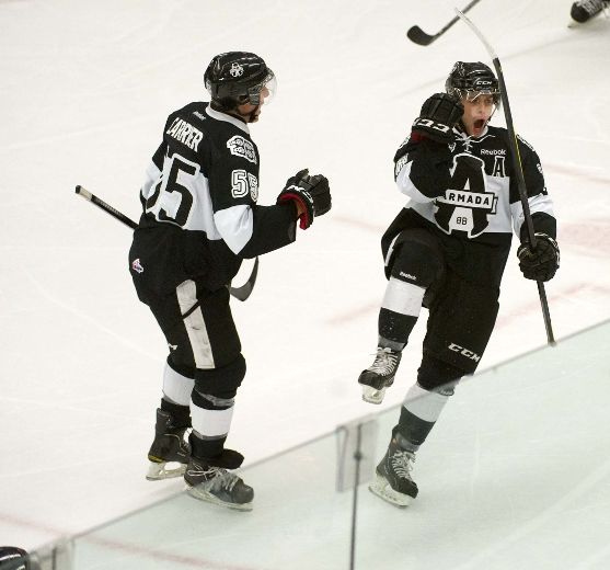 Tommy Giroux et Samuel Carrier montrent l'exemple par leur leadership.