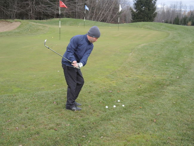 La saison de golf n'est pas encore terminée pour les amateurs de ce sport qui habitent la région.