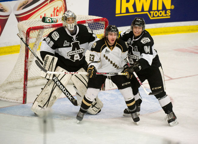 Matthew Bursey a cumulé 11 points, dont quatre buts, en 30 parties cette saison.