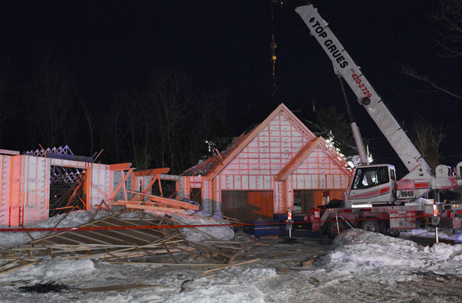 Un homme est mort dans l'effondrement partiel d'une résidence en construction.