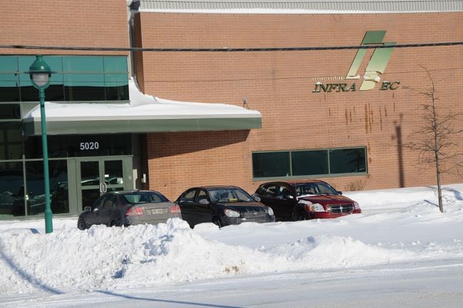 L'entreprise de construction Infrabec a fait faillite en mai 2011.