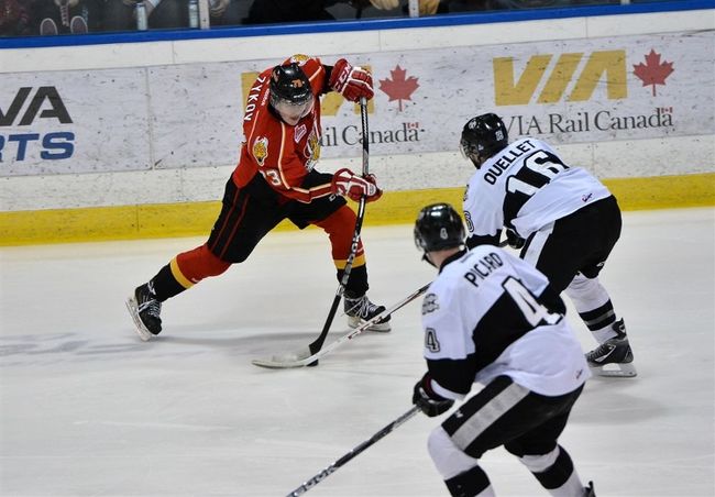 Le Russe Valentin Zykov a de nouveau joué les héros pour le Drakkar, qui prend les devants 3-2 dans sa série demi-finale contre l'Armada.