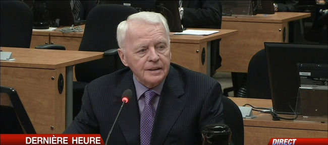 Gilles Cloutier a évoqué avoir versé des sommes d'argent aux partis de Pierre Gingras et de François Cantin.