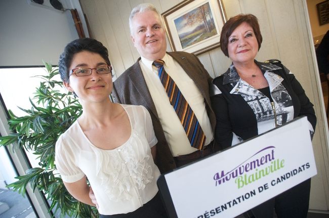 Le chef Mouvement Blainville, Florent Gravel, a procédé à l’annonce de deux nouvelles candidatures en vue des élections de novembre prochain. Mesdames Francine Senécal er Isabelle Marquis se présenteront respectivement dans les quartiers de la Renaissance et de la Côte-Saint-Louis.