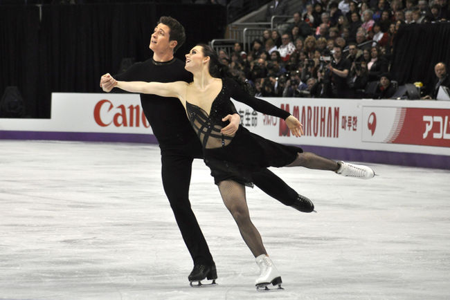 Tessa Virtue et Scott Moir présenteront leur routine pour la première fois à Boisbriand.