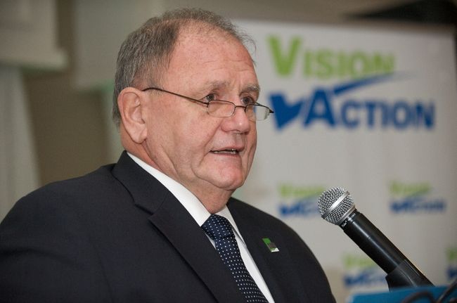 Le chef du parti Vision Action, Guy Charbonneau.