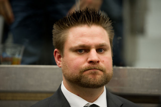 L'entraîneur-chef n'était pas satisfait de l'effort de ses joueurs mercredi soir à Sherbrooke. Il a mené un entraînement intense jeudi.
