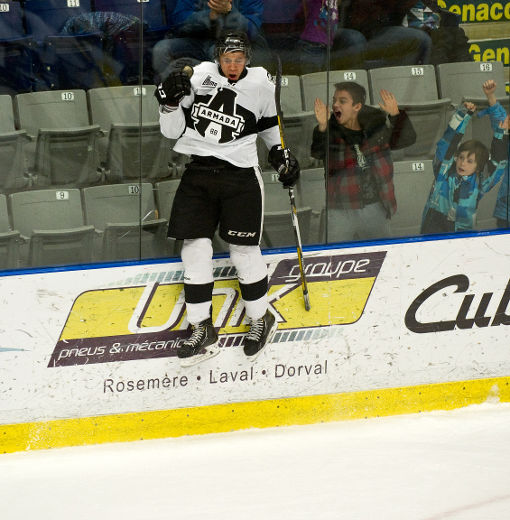 Daniel Walcott a propulsé les siens vers une victoire de 3-2 en prolongation contre les Sea Dogs de Saint-John.